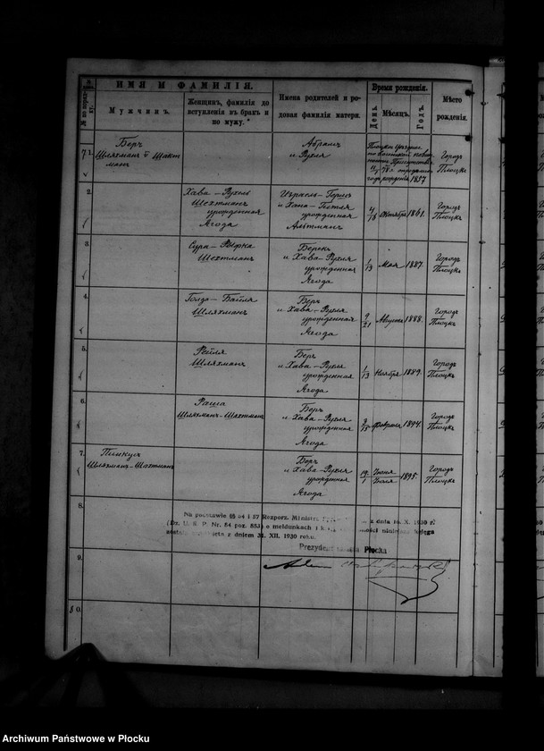 image.from.unit.number "[Księga zamknięta ludności stałej miasta Płocka - ul. Kolegialna nr 14]"