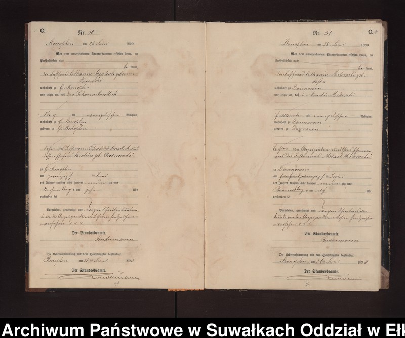 image.from.unit.number "Sterbe-Neben-Register des Preussischen Standes-Amtes Gr. Konopken Kreis Loetzen"
