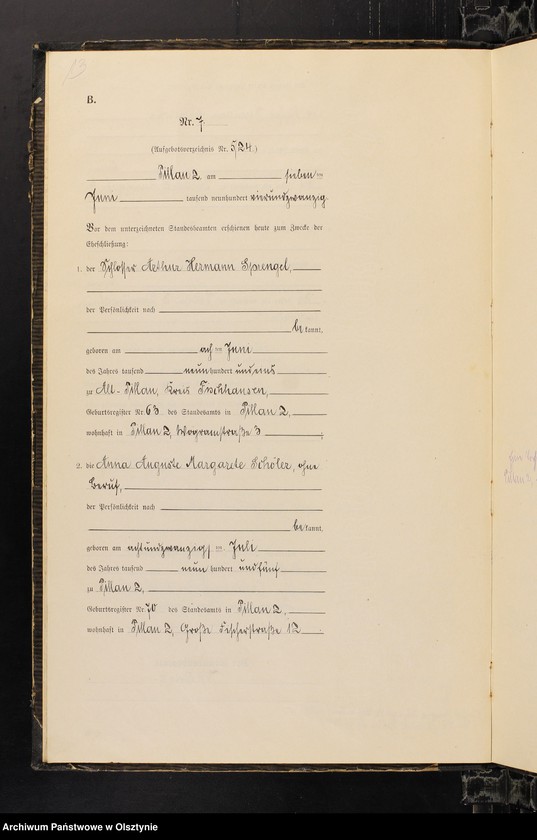 image.from.unit.number "Heiraths-Haupt-Register Nr 1 - 27 i 1 - 28"