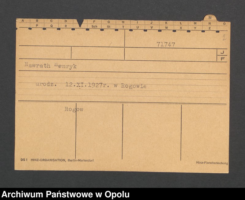 Obraz 4 z jednostki "[Kutschka Paul, Hohenkirch]"
