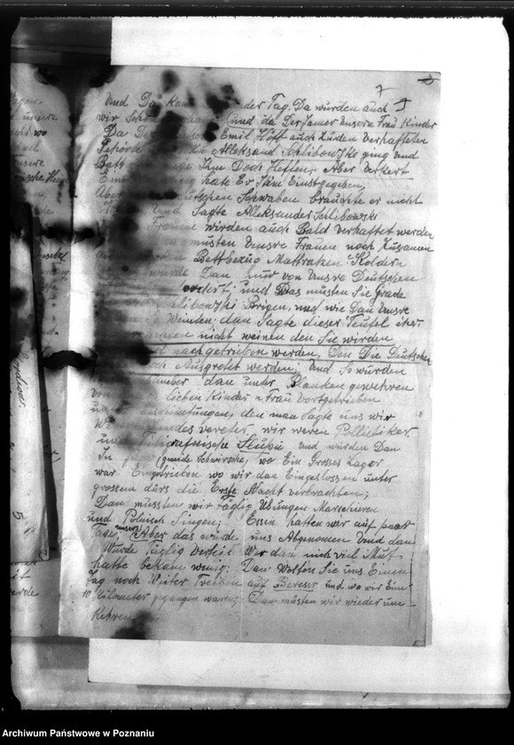 Obraz 12 z jednostki "Allgemeine Verschlepptenberichte. Band I : A - K"