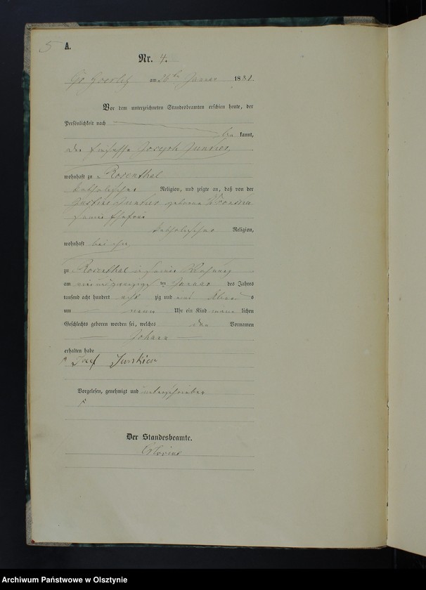 image.from.unit.number "Geburts-Haupt-Register Nr 1 - 84,1 - 107,1 - 95,1 - 89 i 1 - 93"