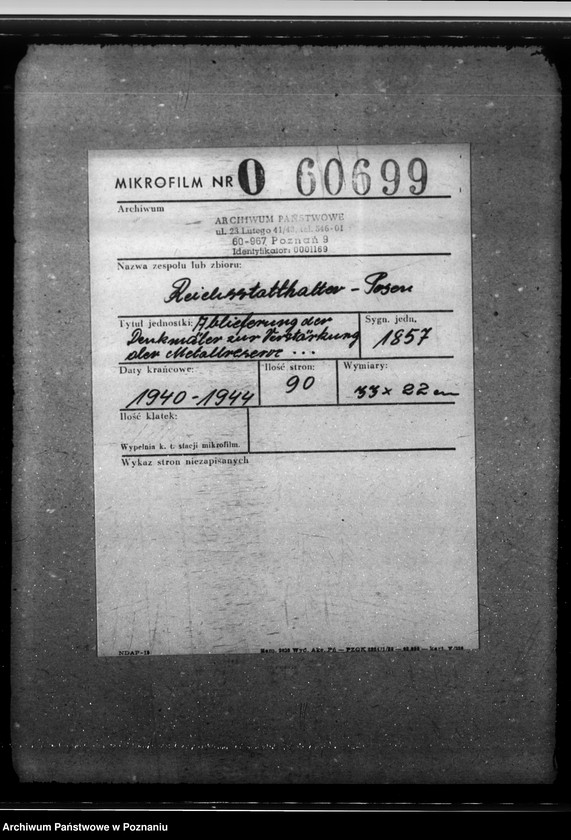 Obraz 2 z jednostki "Ablieferung der Denkmäler zur Verstärkung der Metallreserve. Altpapiergewinnung."