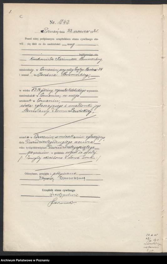 image.from.unit.number "Księga miejscowa zgonów tom III [Rejestr główny zgonów]"