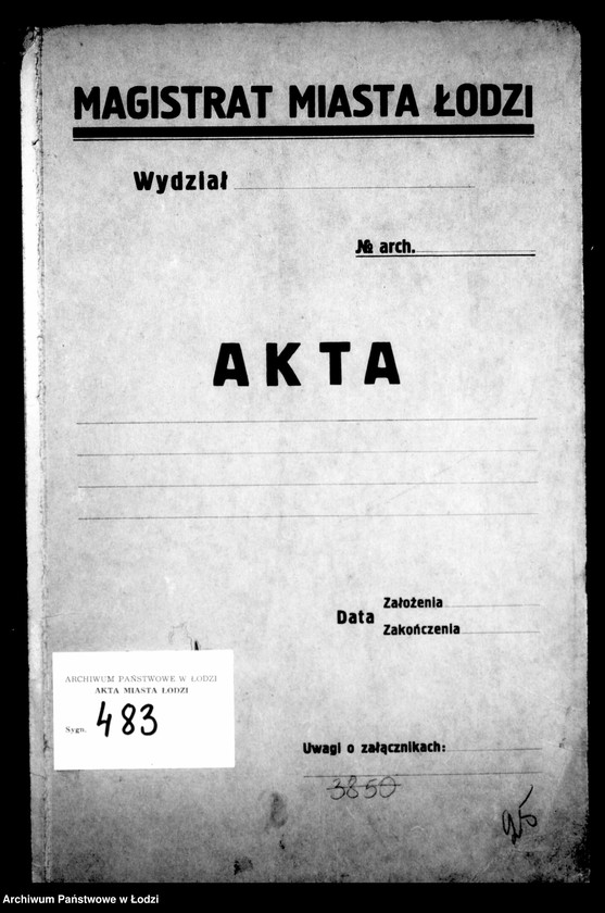 Obraz 4 z jednostki "Akta płodów z fabryki chemicznej"