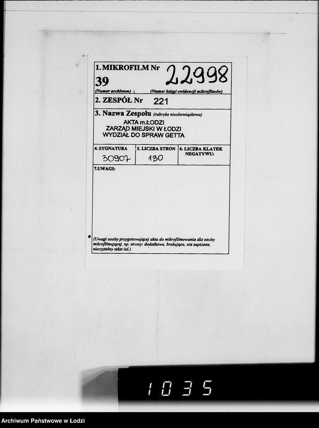 Obraz 2 z jednostki "Auftrag Nr 1096 100.000 Paar Baby-Hausschuhe"