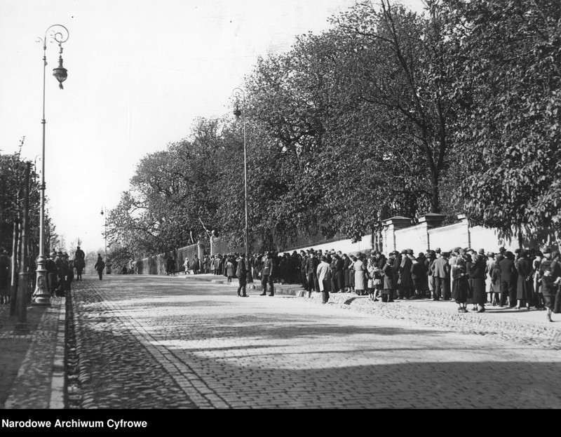 image.from.unit.number "Uroczystości pogrzebowe marszałka Polski Józefa Piłsudskiego w Warszawie"