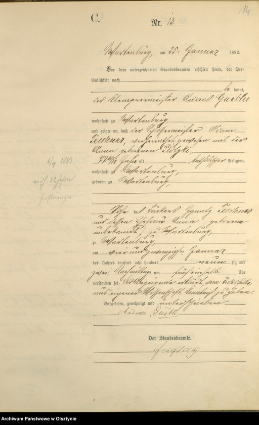 image.from.unit.number "Sterbe-Haupt-Register Nr 1 - 150"