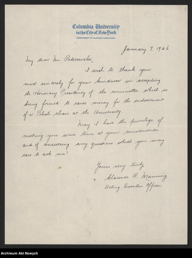 image.from.unit.number "Manning Clarence A.; Załączniki: list N. M. Butler
