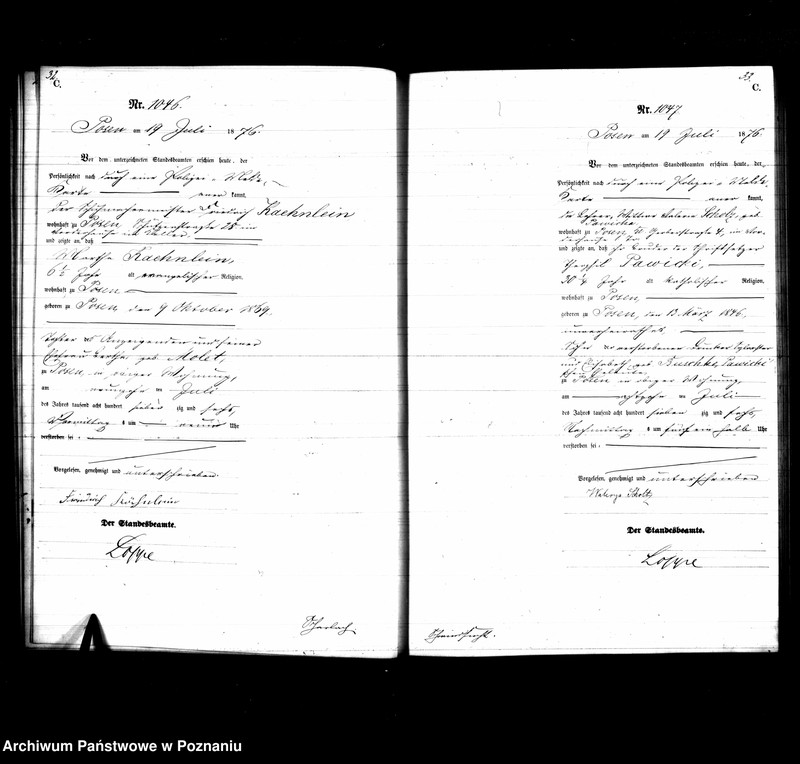 Obraz 19 z jednostki "Księga zgonów"