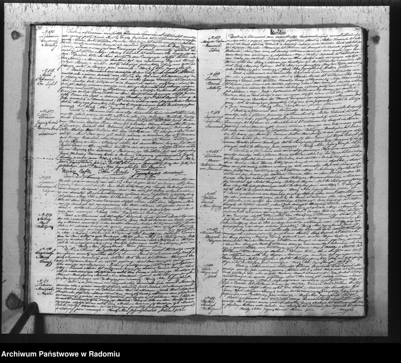 image.from.unit.number "Duplikat urodzonych, zaślubionych i zmarłych w parafii Głowaczew akta w sobie mieszczący za rok 1844"