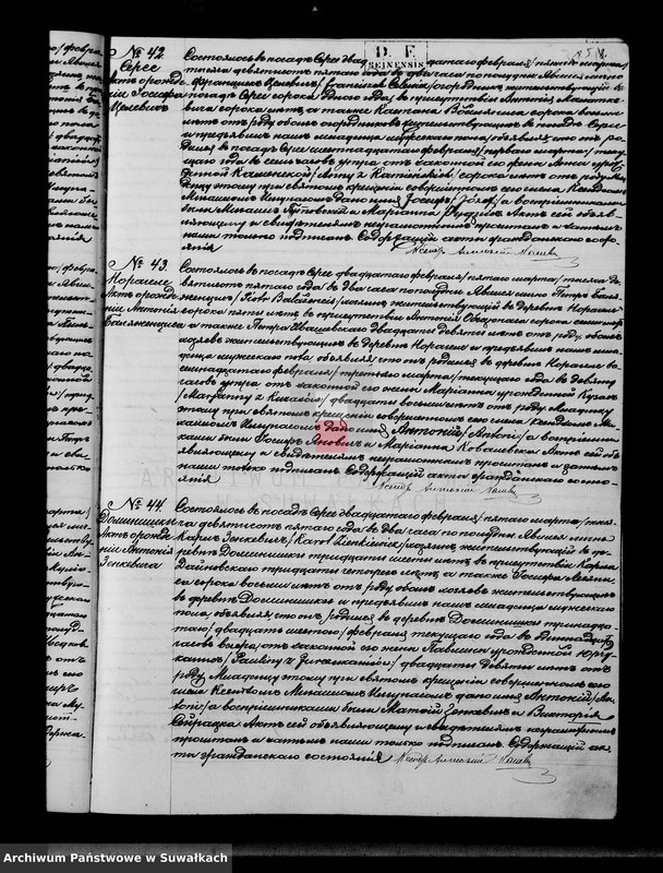 image.from.unit.number "Duplikat aktov graždanskago sostojanija rodivšichsja, brakosočetavšichsja i umeršich serejskago r.katoličeskago prichoda za 1905 god"