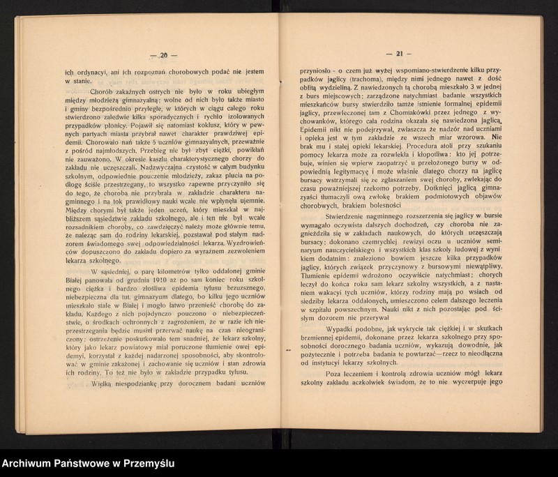 image.from.unit.number "II Sprawozdanie Dyrekcji Prywatnego Gimnazjum im. J. Słowackiego w Czortkowie za rok szkolny 1910/11"