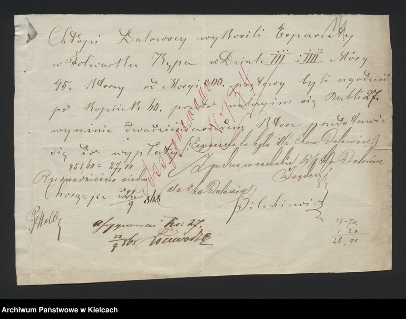 image.from.unit.number "Dowody rozchodu kasy dóbr Przęsławice od dnia 1 października"