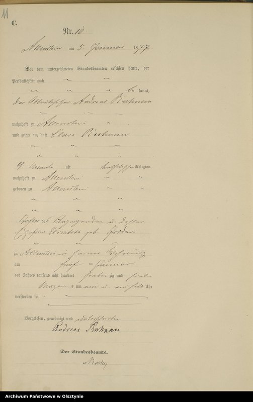 image.from.unit.number "Sterbe-Haupt-Register Nr 1 - 241"