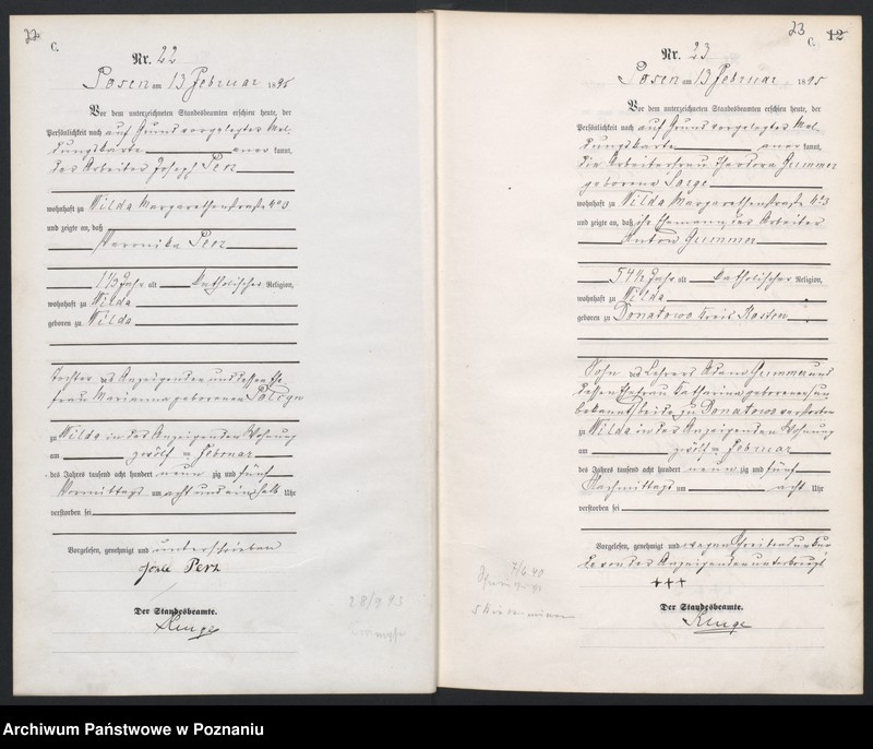 Obraz 14 z jednostki "Księga zgonów"