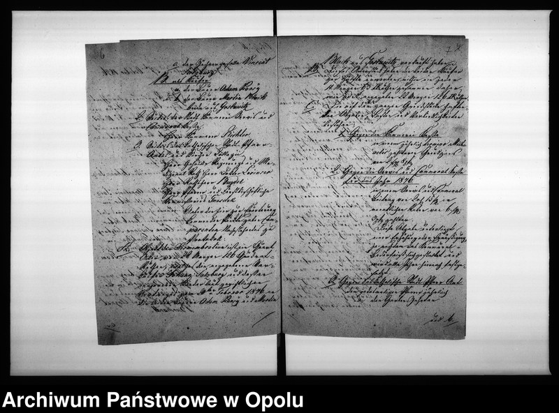 Obraz 8 z jednostki "Acta des Magistrats zu Oppeln betreffend: die Dismembration von Grundstücken de Anno 1846"