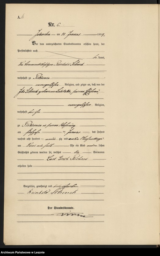 Obraz 9 z jednostki "[Księga urodzeń]"