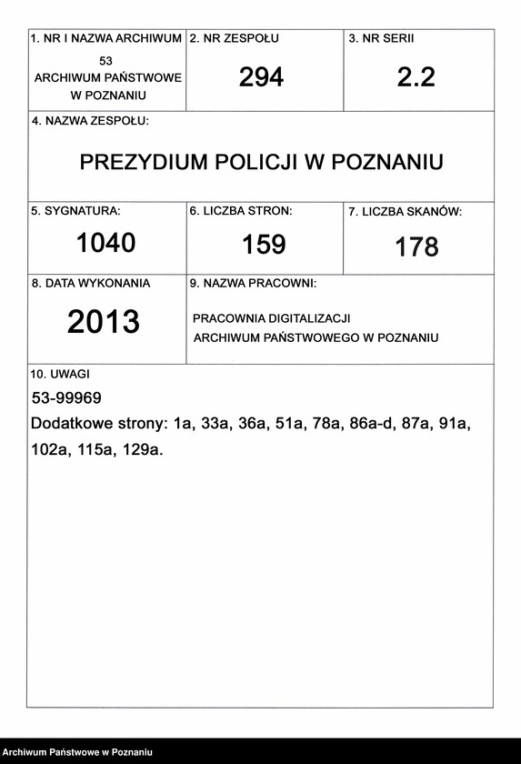 Obraz 1 z jednostki "A. betr. Franz von Przyborowski"