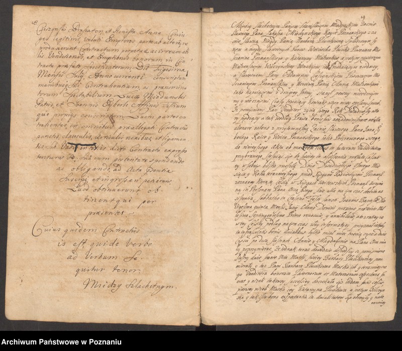 Obraz 13 z jednostki "Acta consularis officii civitatis Posnaniae."