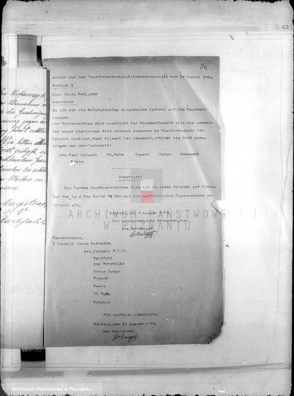 Obraz 18 z jednostki "Członkowie magistratu miasta Rychwał"