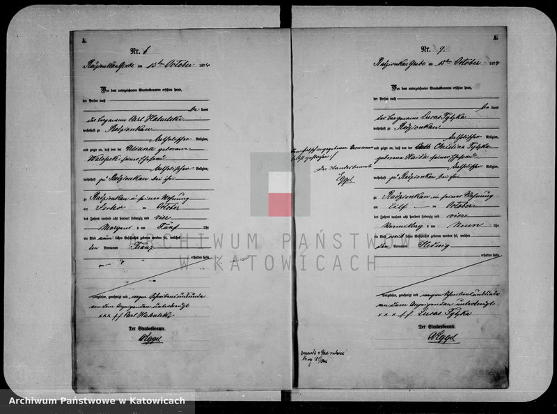 image.from.unit.number "Księga urodzeń za rok 1874 [nr 1-45]"