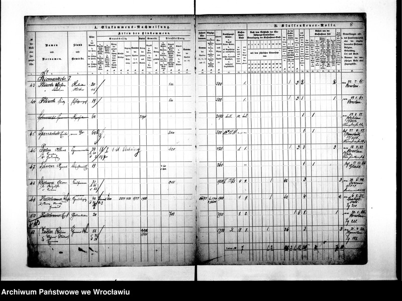 image.from.unit.number "Klassensteuerrolle nebst Eikommens - Nachweisung"