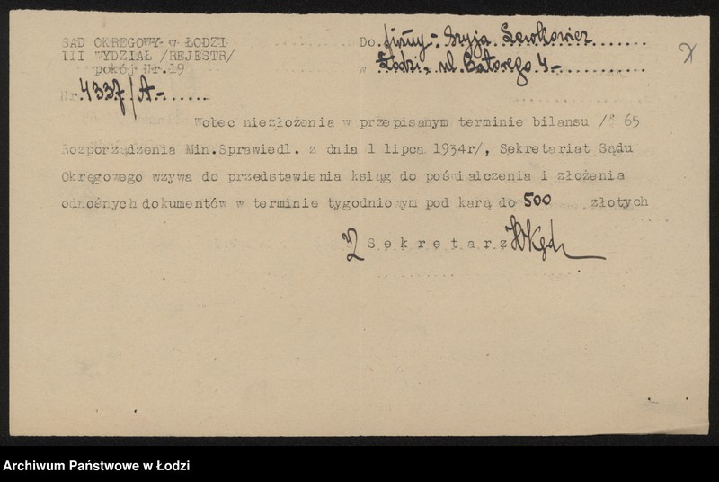 Obraz 9 z jednostki "Szyja Lewkowicz - fabryka świec"