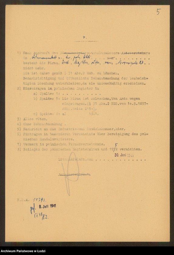 Obraz 7 z jednostki "Icek Majtlis – sprzedaż dodatków szewskich"