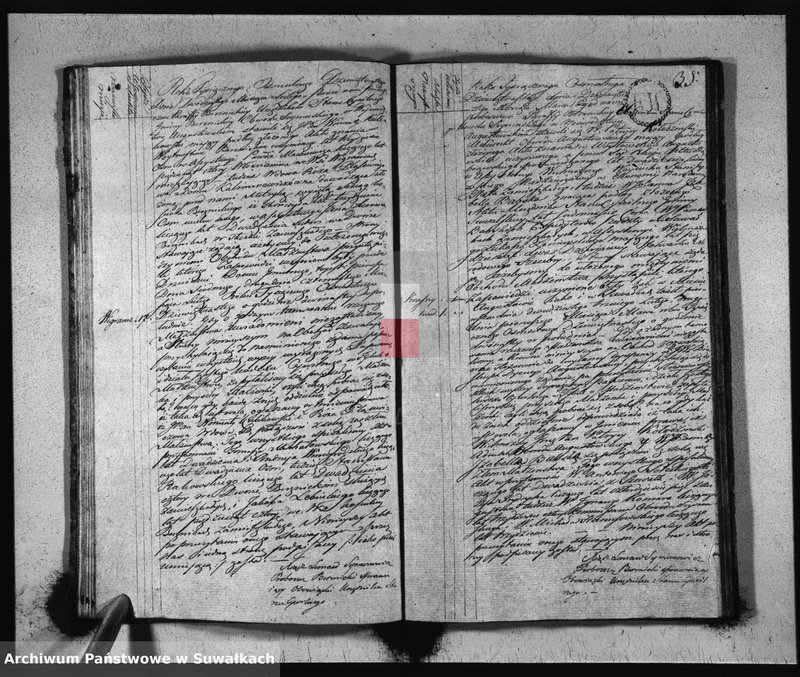 image.from.unit.number "Akta Zaślubionych od 1-o Mca Stycznia 1819. Gminy Berznickiey"
