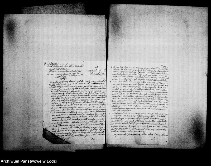 Obraz 17 z jednostki "Akta tyczące się awizacji"