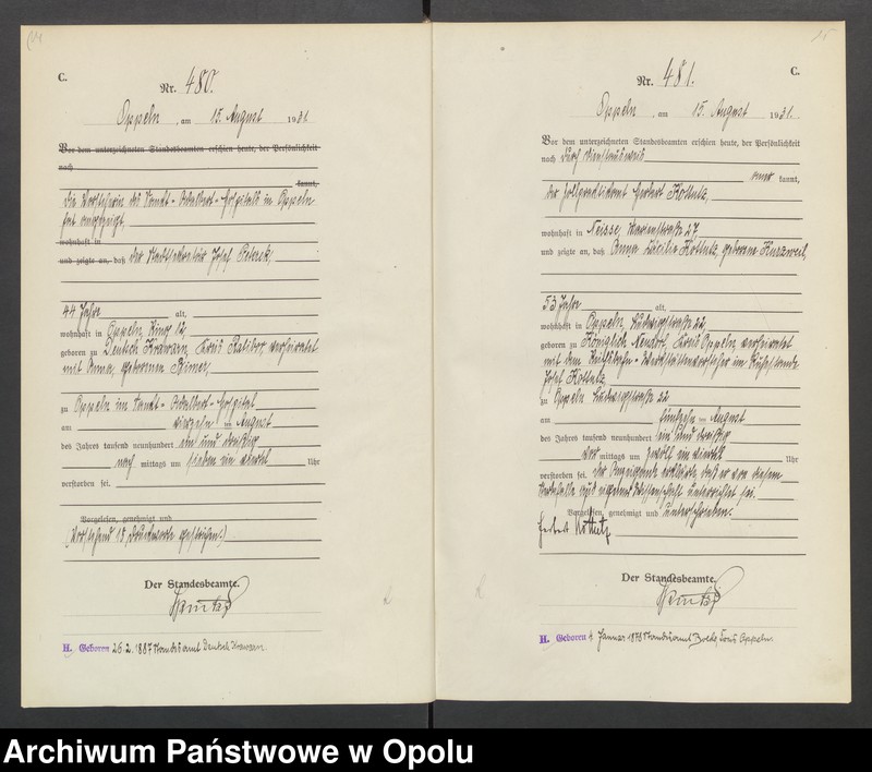 Obraz 11 z jednostki "[Rejestr zgonów] 1931 Tom II Nr 468-746"