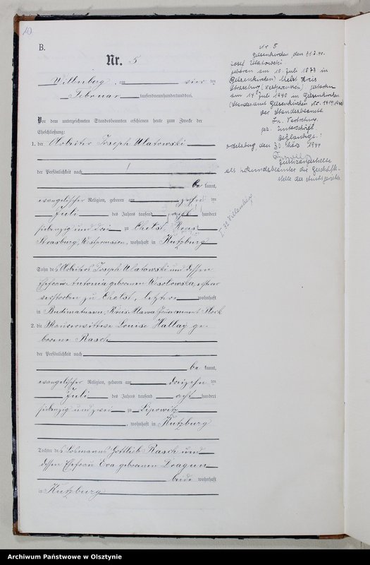 image.from.unit.number "Heiraths-Neben-Register Nr 1 - 49"