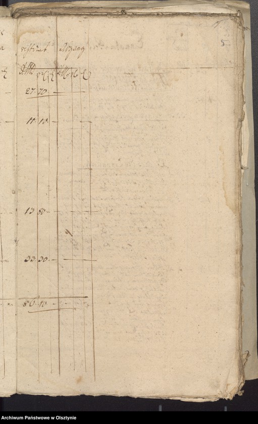 image.from.unit.number "Jahr Kirchen Rechnung der Seehestenschen Kirchen aller Einnahme und Ausgabe wie auch Bau-Rechnung"