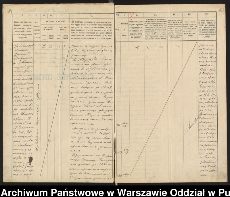 image.from.unit.number "Przebieg pracy nauczyciela gimnazjum Komornickiego Michała syna Grzegorza"