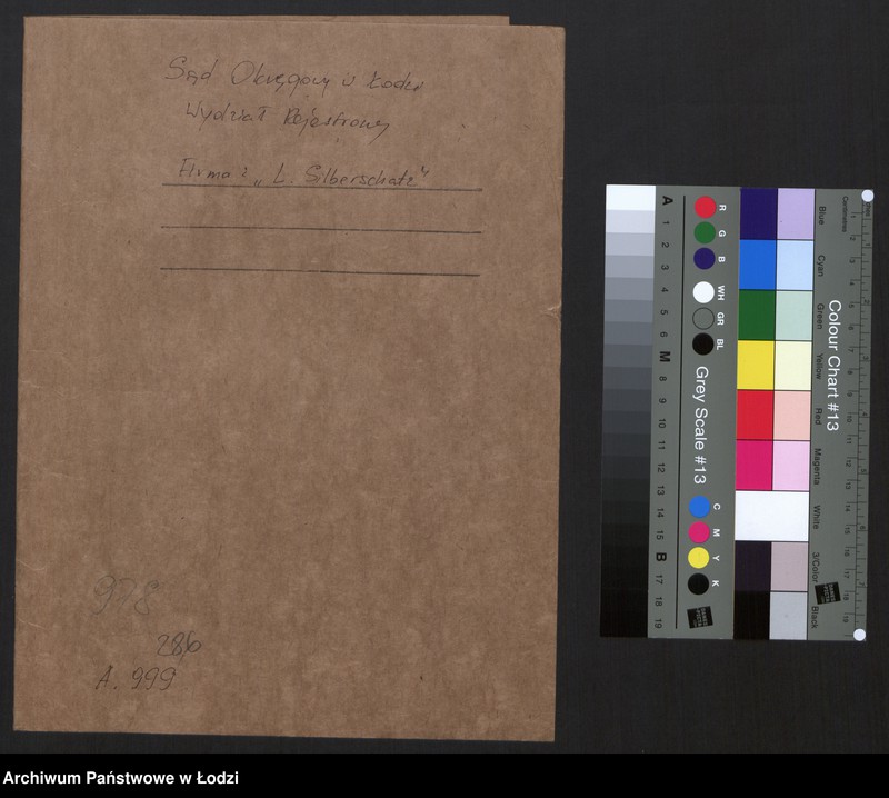 Obraz 2 z jednostki "Lejzer Silberschatz - sprzedaż towarów manufakturowych"