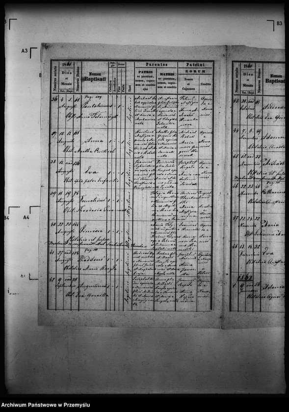 Obraz 11 z jednostki "[Kopie ksiąg metrykalnych parafii Nowa Wieś z filią Łosie (dekanat Muszyna)]"