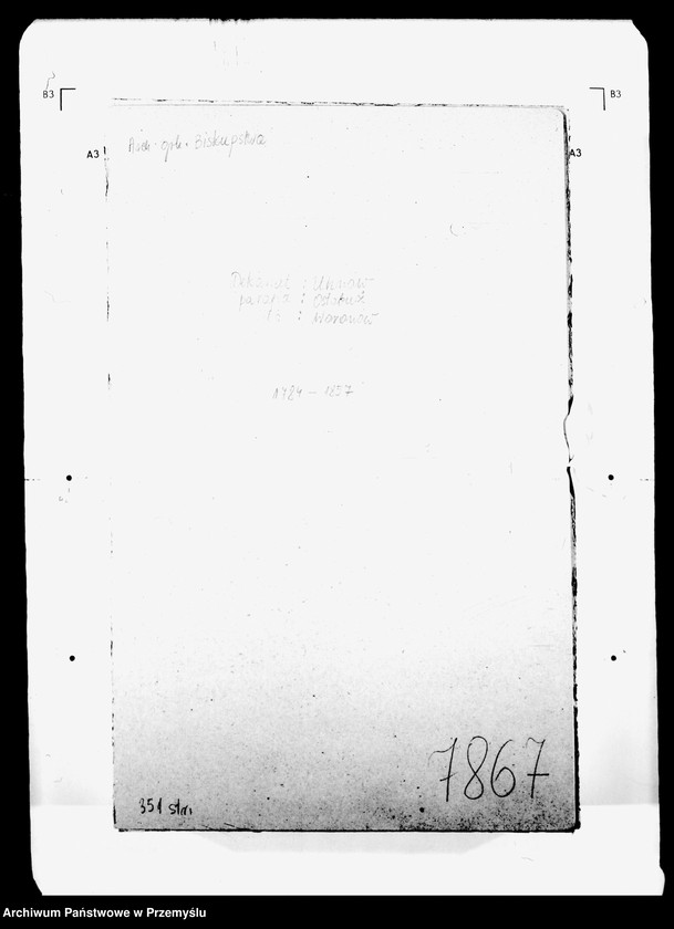 image.from.unit.number "[Kopie ksiąg metrykalnych parafii Ostobuż z filią Woronów (dekanat Uhnów)]"