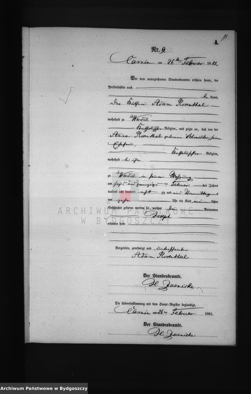image.from.unit.number "Akta urodzeń - pierwopis nr 1-38"