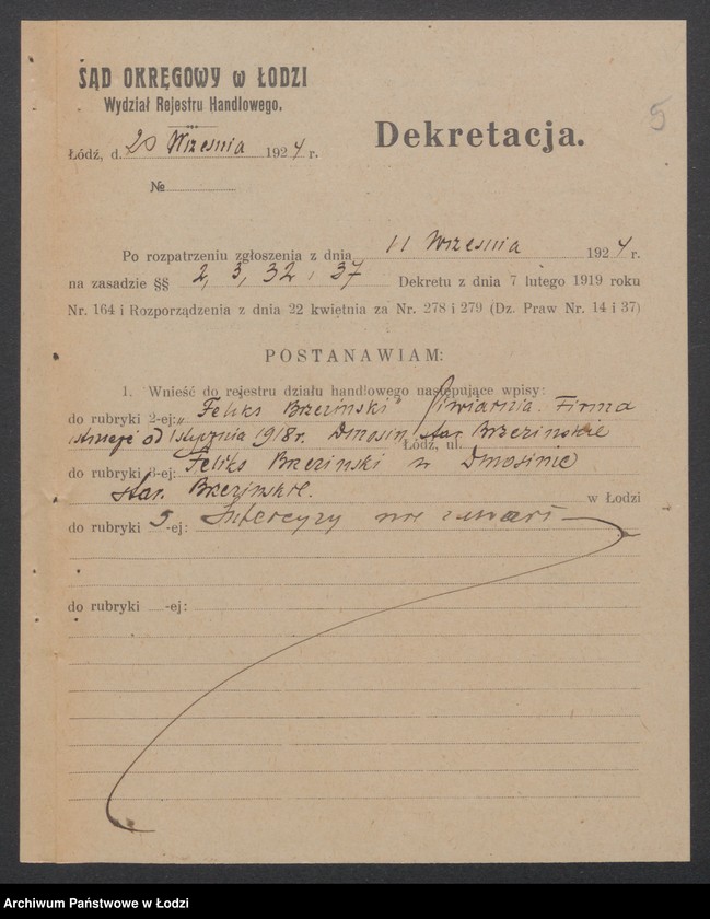 Obraz 7 z jednostki "Feliks Brzuziński – piwiarnia"