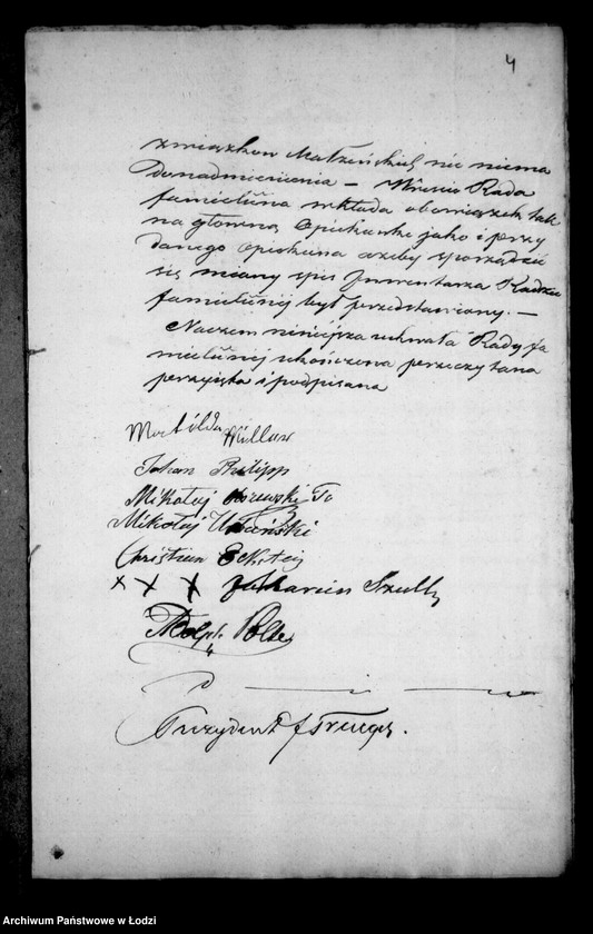 Obraz 8 z jednostki "Akta tyczące się ustanowienia opieki nad nieletnimi Albertyną i Augustą Müller"