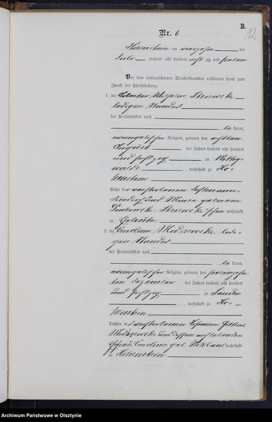 image.from.unit.number "Heiraths-Neben-Register Nr 1 - 15"