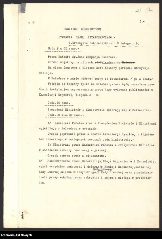 image.from.unit.number "(Udział Naczelnika Państwa w różnych uroczystościach), tom I"