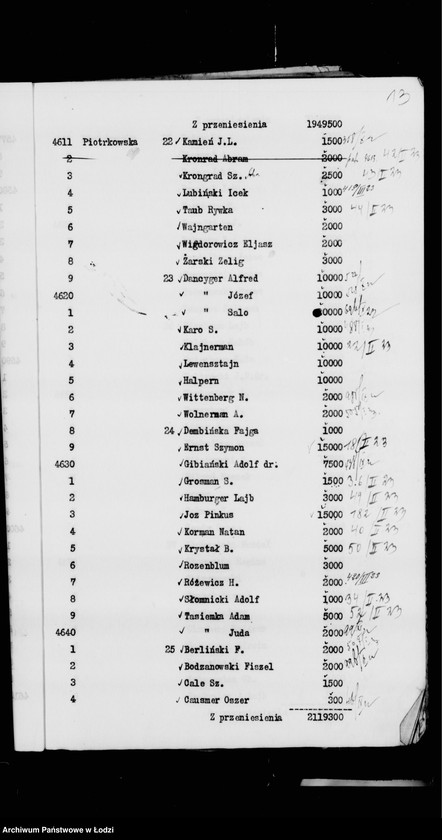 Obraz 16 z jednostki "Rejestr poborczy"