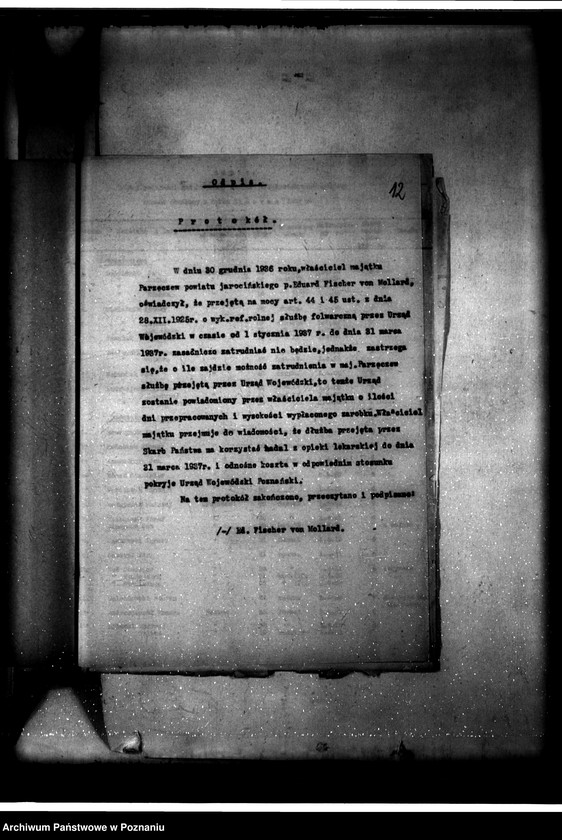 Obraz 15 z jednostki "Administracja przejściowa majątku Góra-Parzęczew"