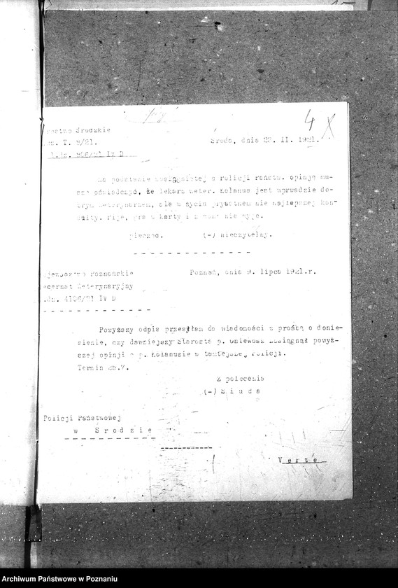 Obraz 8 z jednostki "Pow. lekarz Weterynaryjny Środa"