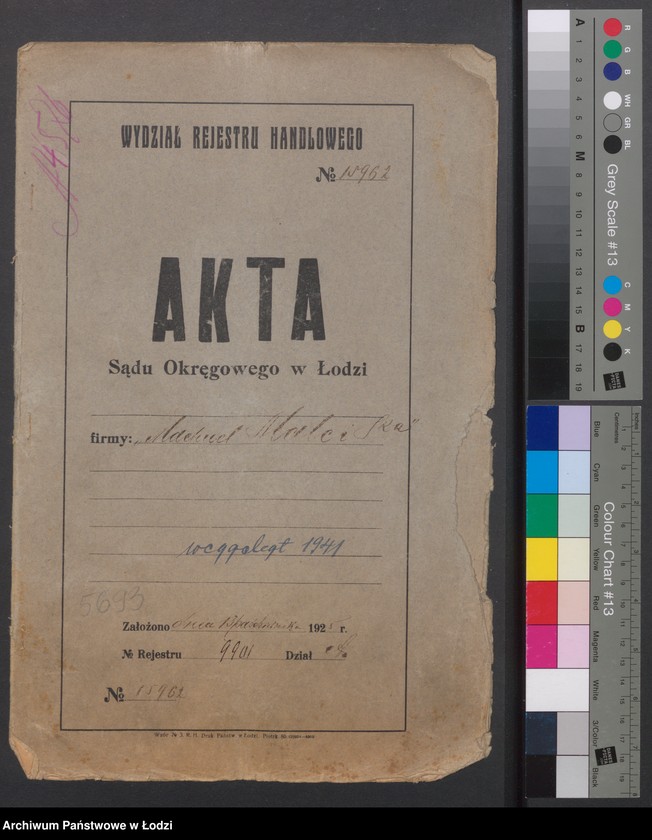 Obraz 2 z jednostki "Machuel Malc i S-ka- sprzedaż suszonych owoców i towarów kolonialnych"