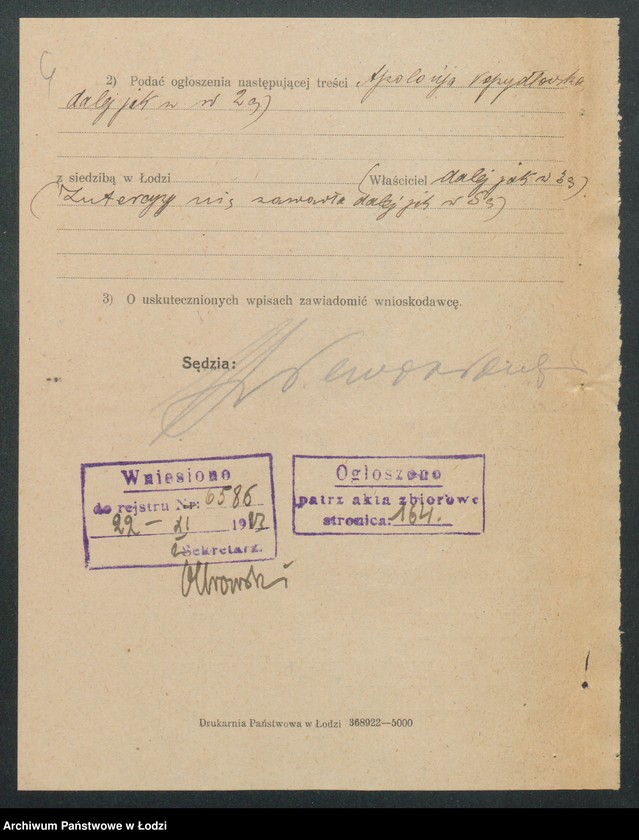 Obraz 8 z jednostki "Apolonja Kopydłowska- szkoła zawodowa kroju i robótek ręcznych"