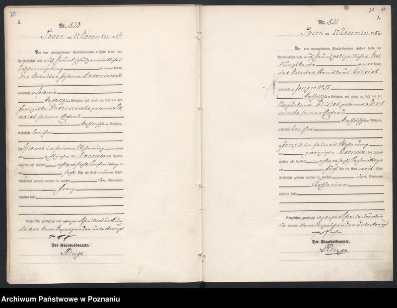 Obraz 14 z jednostki "Księga urodzeń t. III"