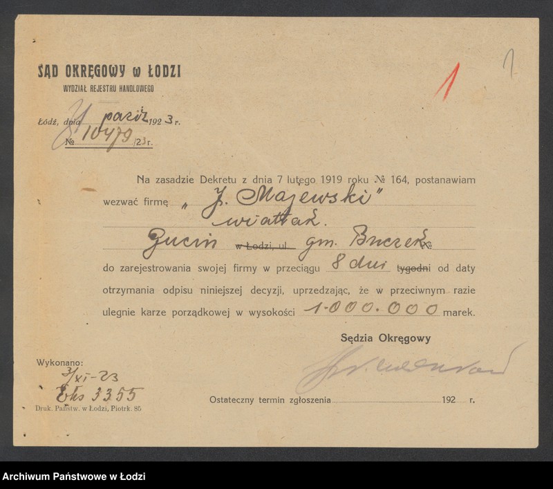 Obraz 3 z jednostki "Leopold Lewi – wiatrak"